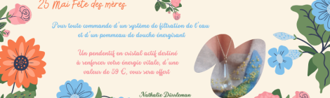 Vivez d’amour et d’eau fraîche Fête des Mères le 25 mai 2025