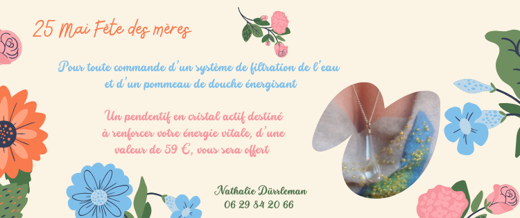 Vivez d’amour et d’eau fraîche Fête des Mères le 25 mai 2025