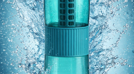 Nouvelle gourde filtrante et vitalisante Amilo